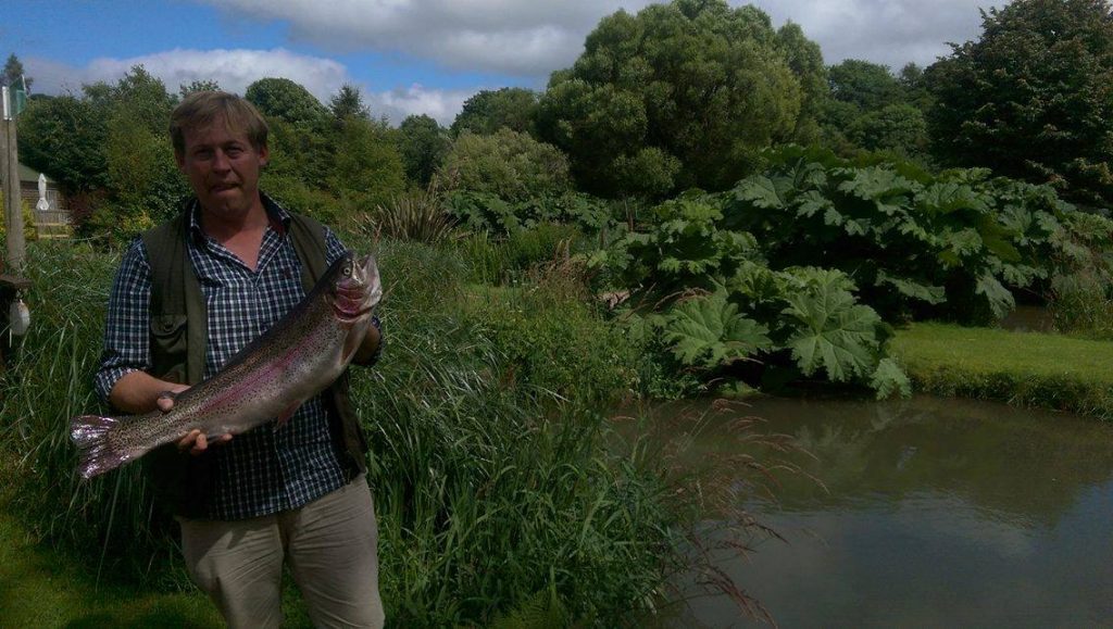 Jeremy Johnson 11lb 6oz rainbow