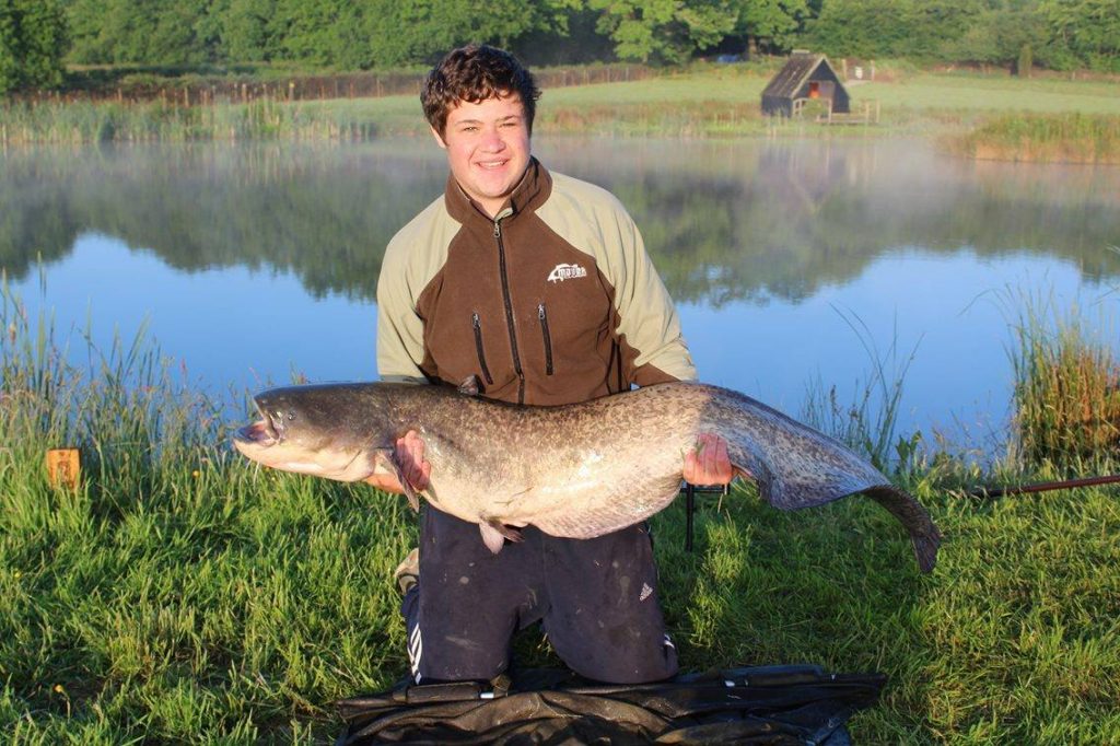 Alex Bishop 56lb catfish