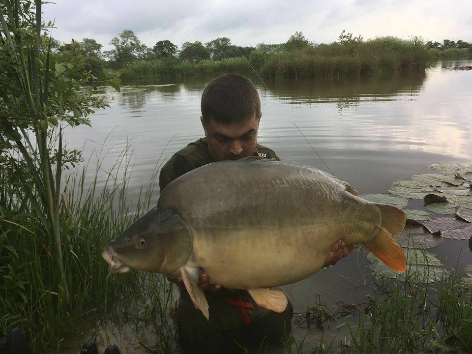 Jamie ford 45lb 8oz Mirror carp