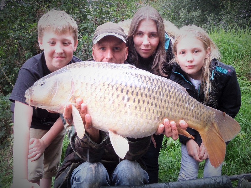 22lb 8oz common carp and all the family
