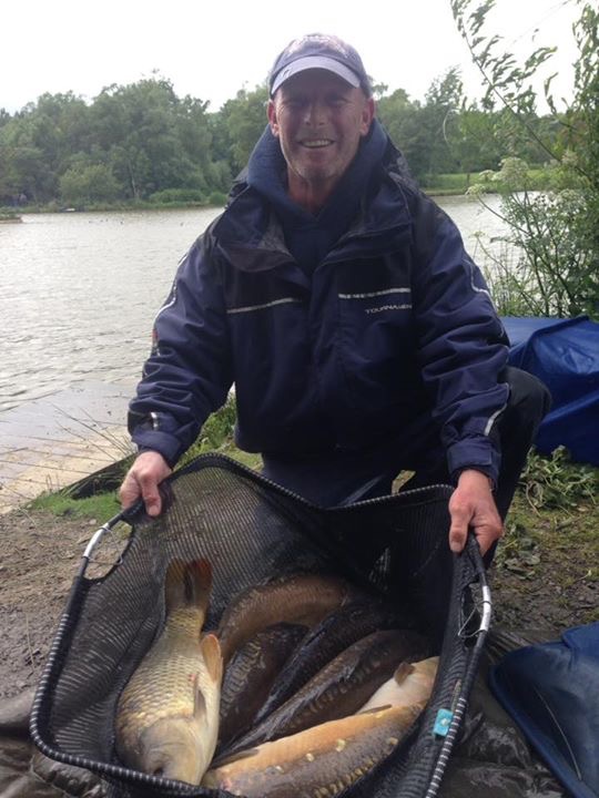 Winning bag for Ricky Johnston 